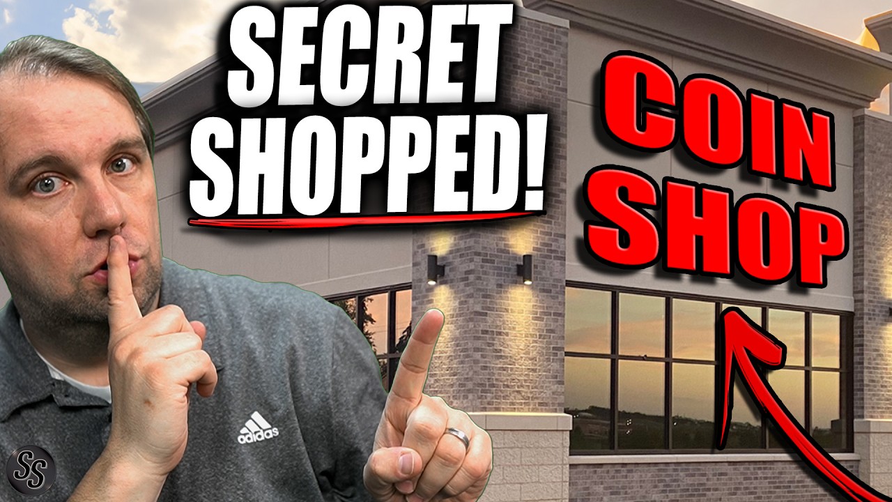 I Secret Shopped 4 Local COIN SHOPS to Buy SILVER!