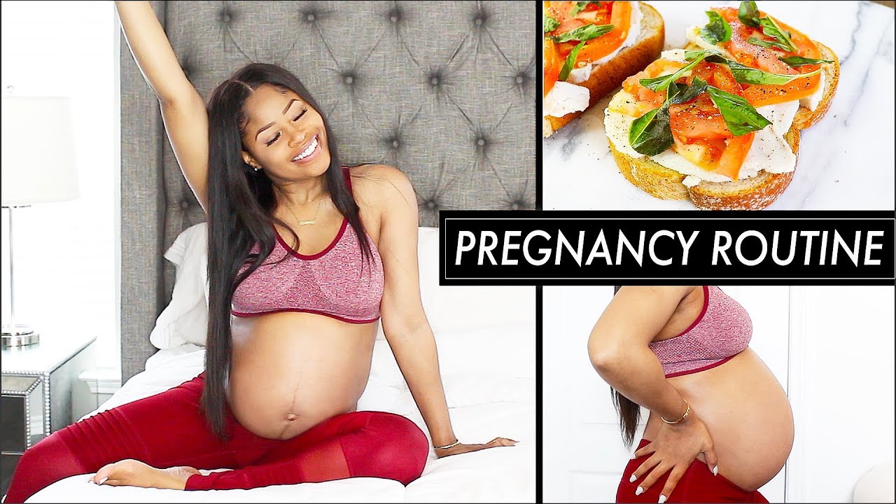MY HEALTHY PREGNANCY ROUTINE | thechicnatural