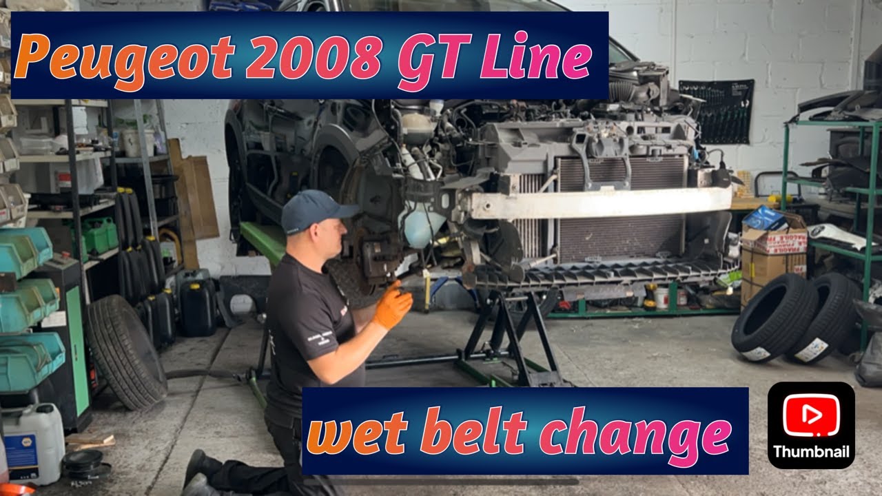 Peugeot 2008 GT Line 2017 Cat S Apparently Part 3 Wet Belt Change Time