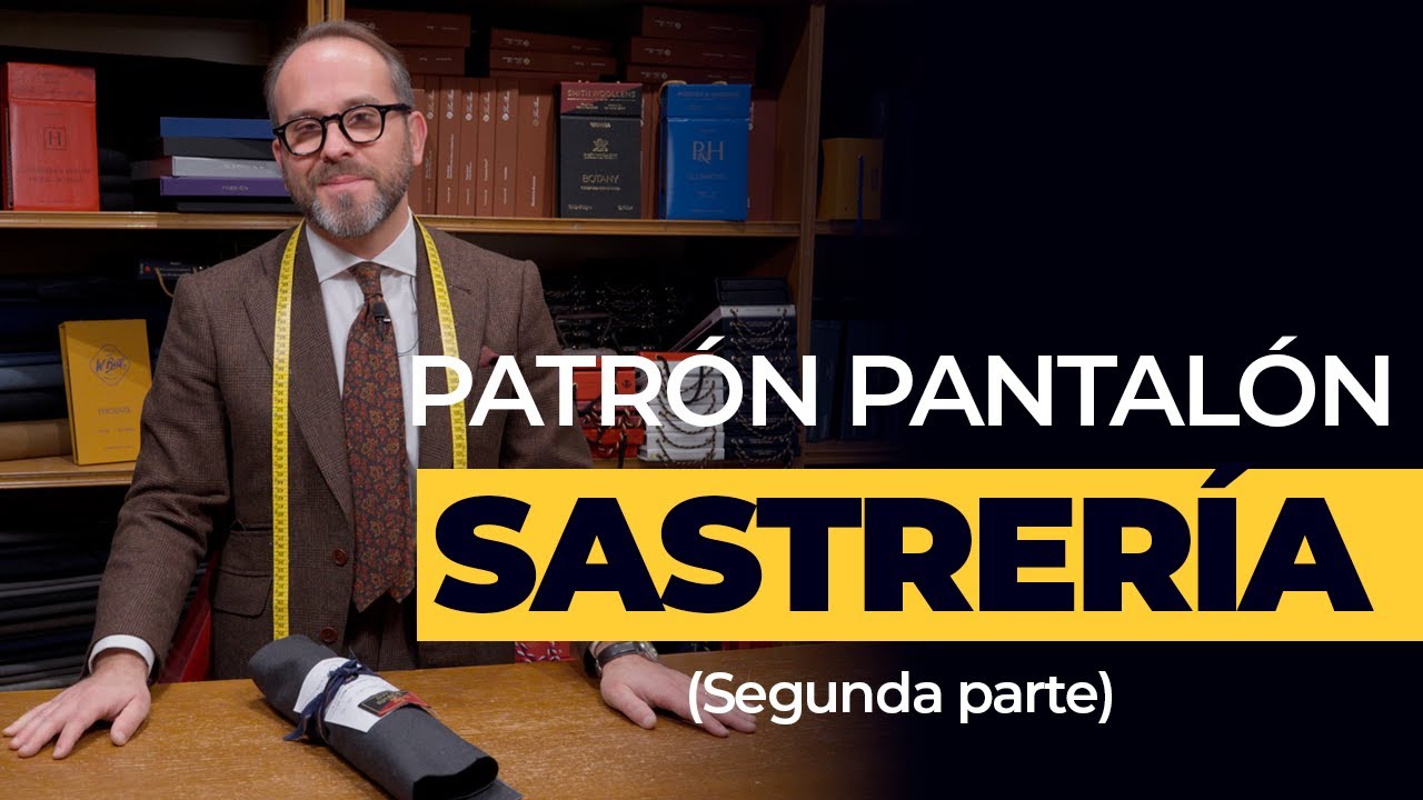 SASTRERIA ARTESANAL - MARCADA Y CORTE DE PANTAL&Oacute;N SASTRE A MEDIDA ARTESANAL (PARTE II)
