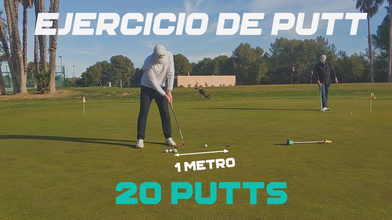 20 putts a 1 metro - Mejora tu confianza en putts cortos | Ejercicios de Putt
