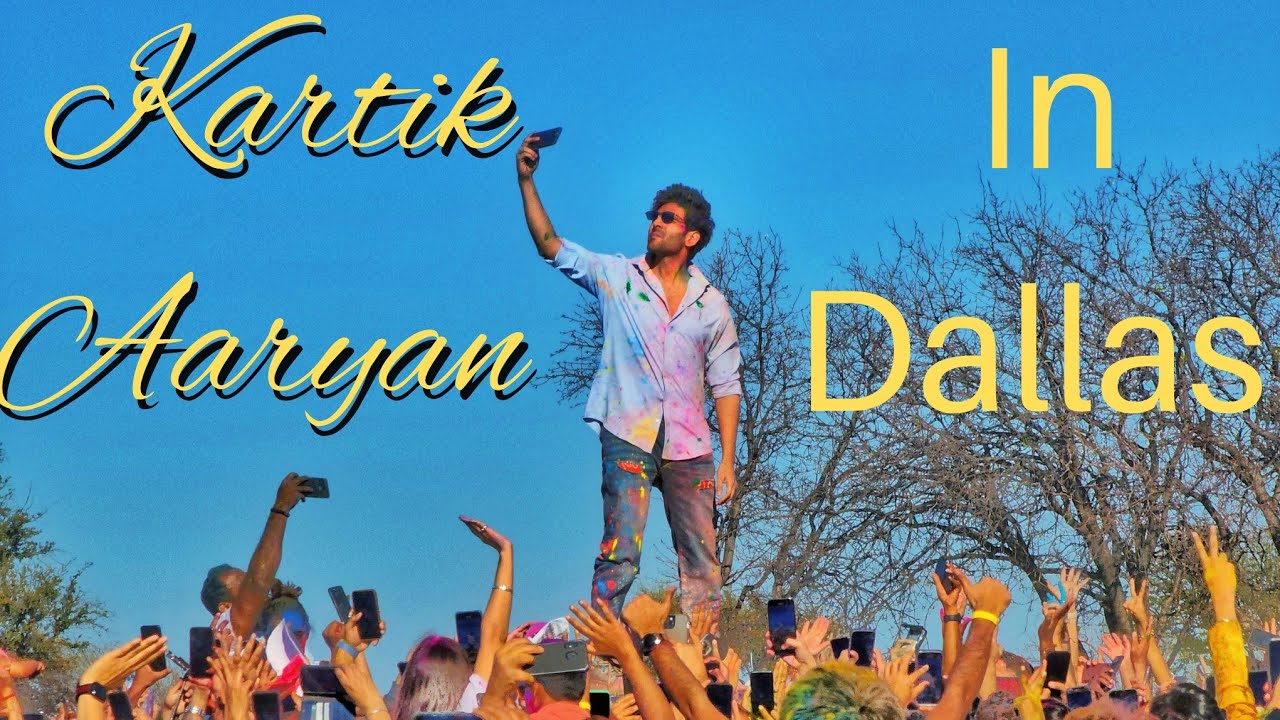 Holi with Kartik Aaryan in Dallas, TX, USA | Full Show | Holi Mela Dallas with kartik Aryan