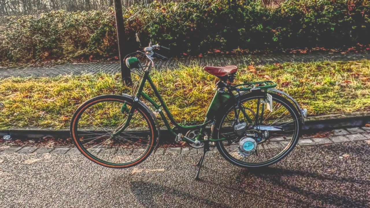 DDR Fahrrad mit Hilfsmotor Hühnerschreck MAW