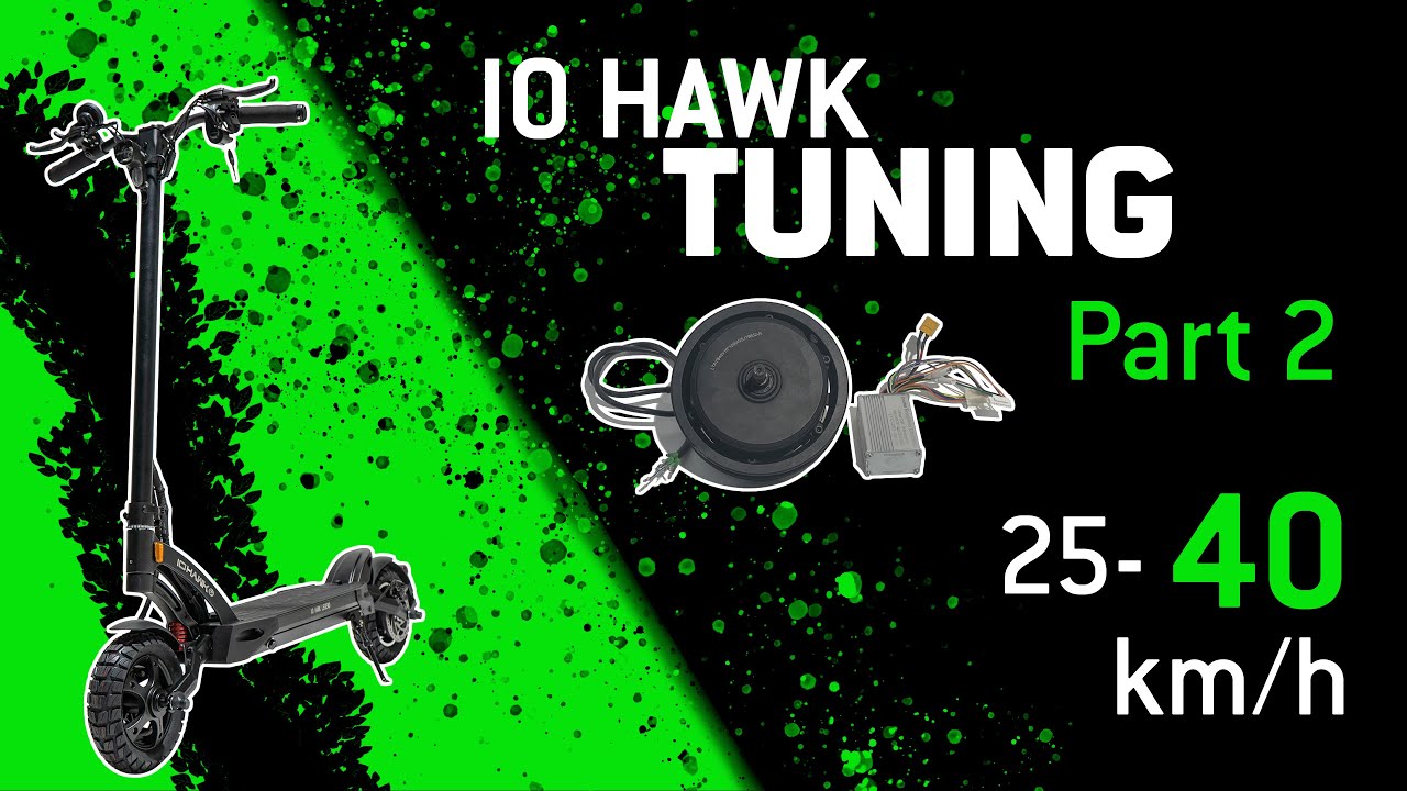 IO HAWK LEGEND TUNING 20km/h - 40 km/h 🛴🔝 | Part 2 | SIP
