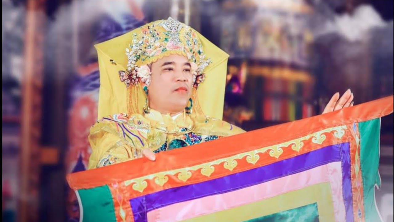 Đồng Thầy Đặng  Vũ Trần Nhã . Loan Giá Chầu Bát , Tại Đền Tiên La 2020