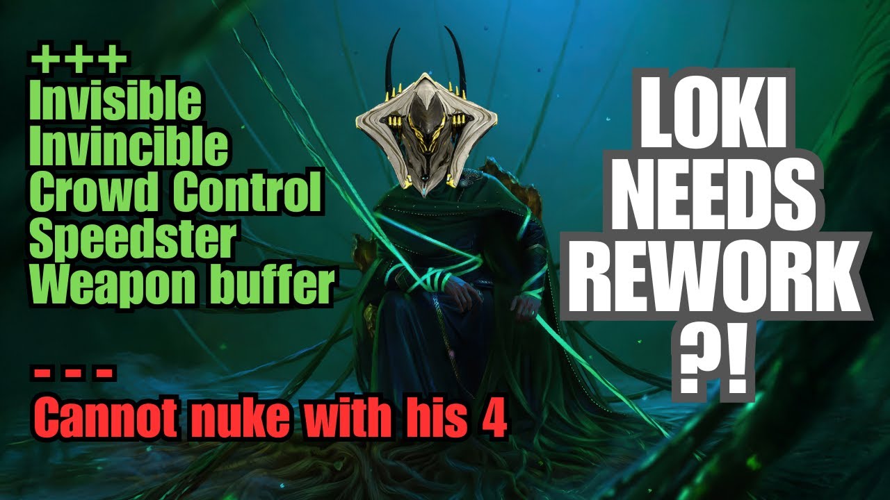 You think LOKI NEEDS REWORK?! Watch this first | Warframe | The Old Peace