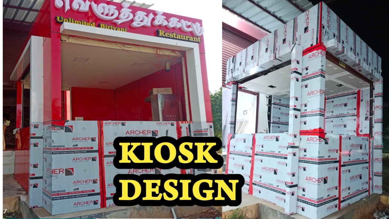 Kiosk Manufacturing and Design In Resturant | Veluthukkaddu