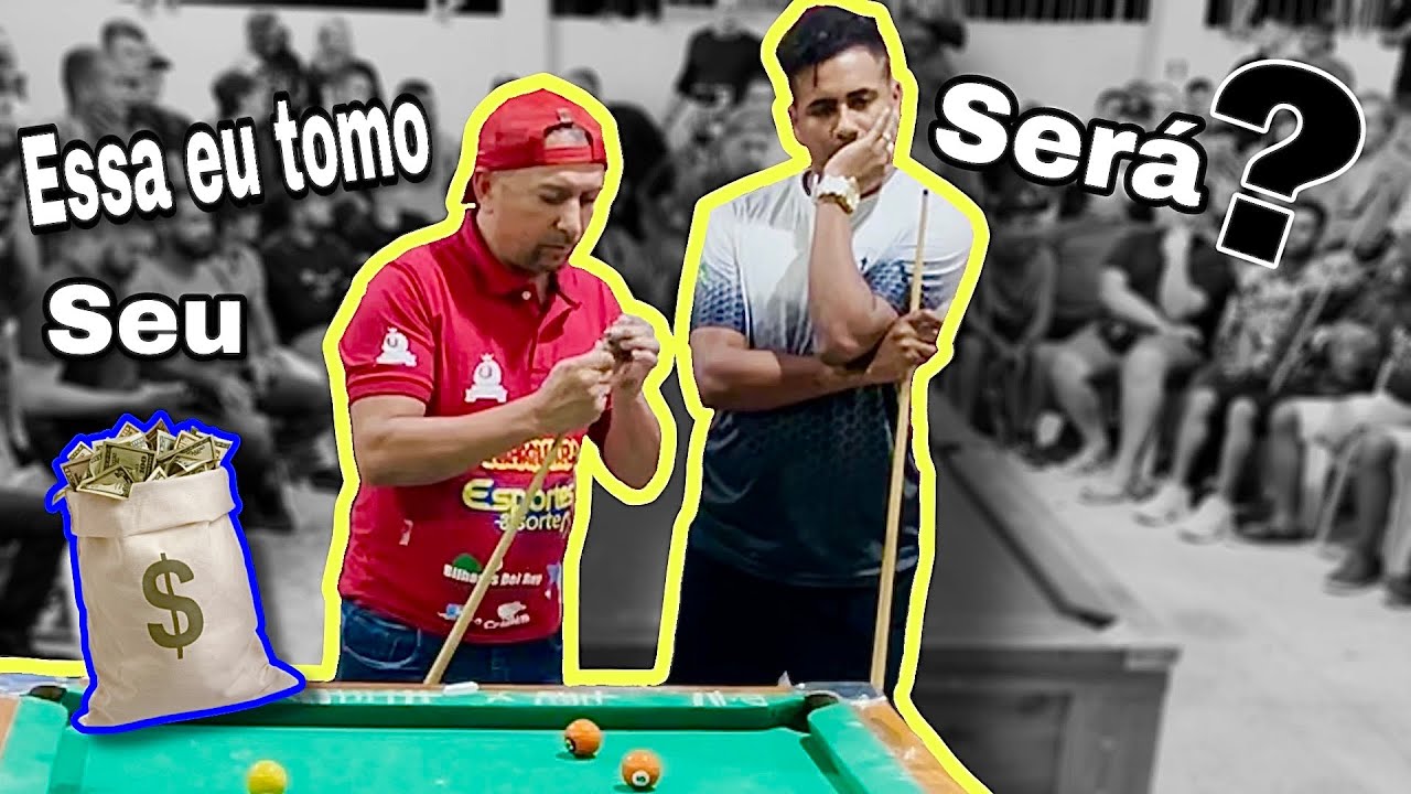 ESSA FINAL DE S&Eacute;RIE PEGOU FOGO ENTRE BAIANINHO VS MAYCON #sinuca #baianinho #sinucaaovivo #maycon