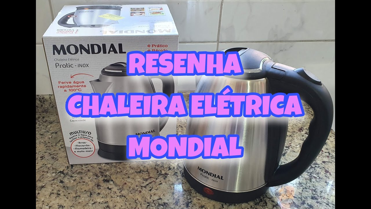 CHALEIRA ELÉTRICA MONDIAL CE - 06 #RESENHA - CHÁCARA TERRA PROMETIDA