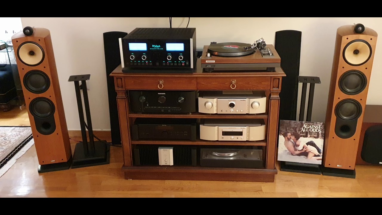 Pioneer PL 71- McIntosh MA6500 - B&W 804N