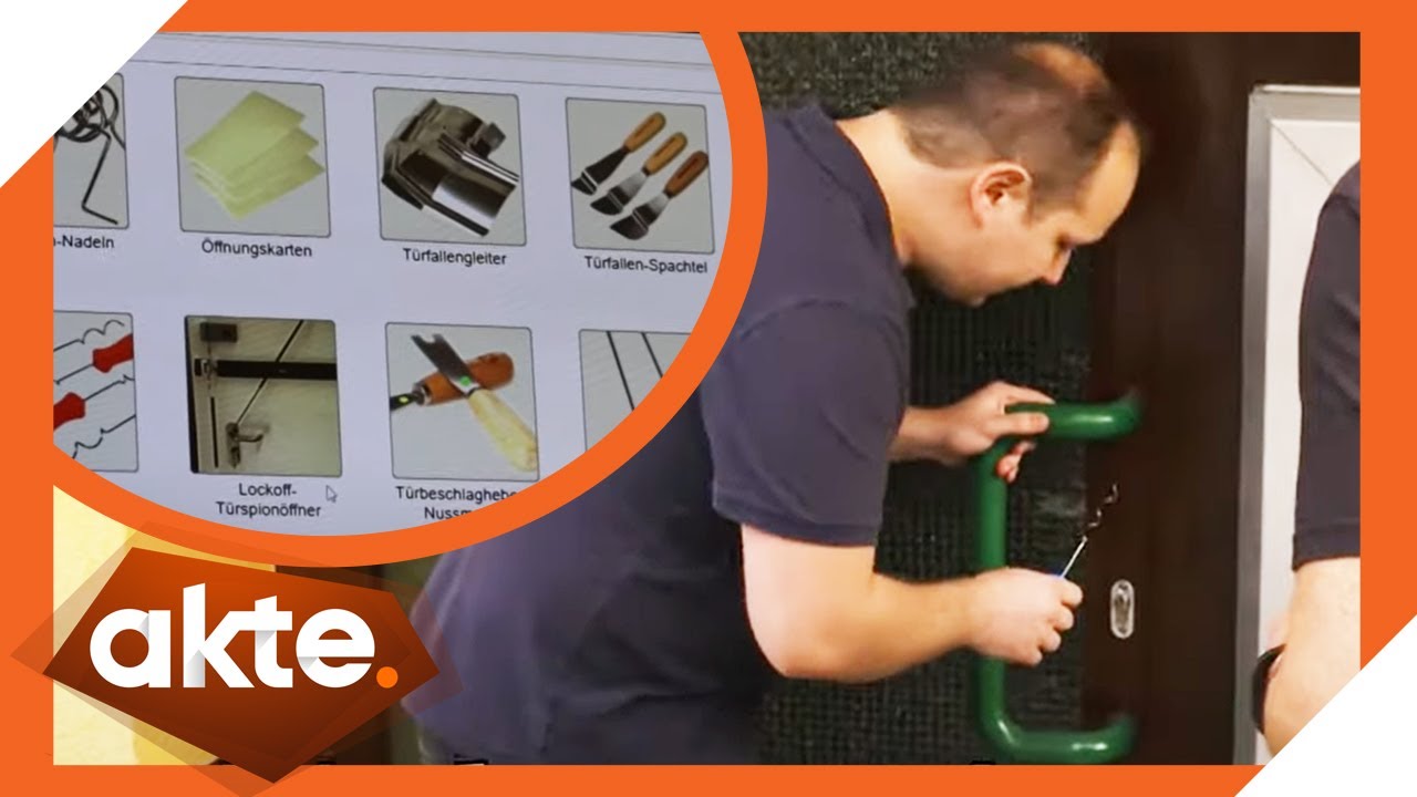 Einbruch unter einer Minute! So leicht kann man Türen aufbrechen! | Akte | SAT.1