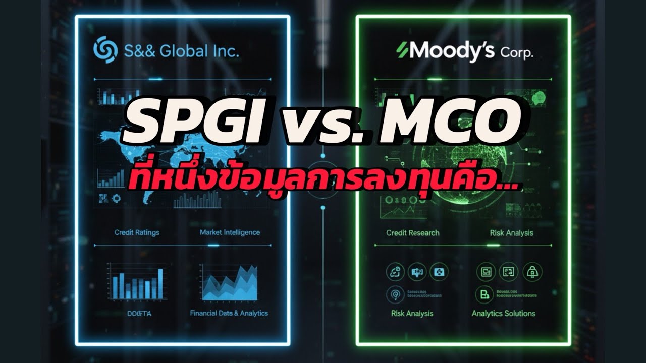 SPGI MCO ที่หนึ่งข้อมูลการเงินคือ