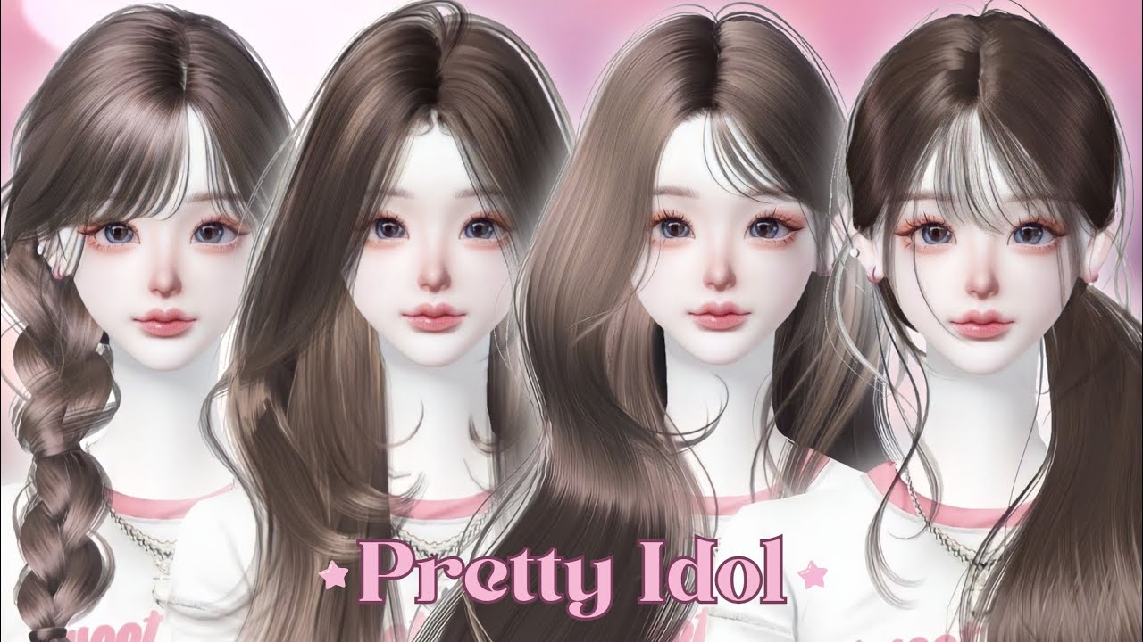 Zepeto Face Tutorial Pretty Idol Girl Face 🎀🩰 | Oplas Zepeto Girl | Zepeto Girl Face Tutorial