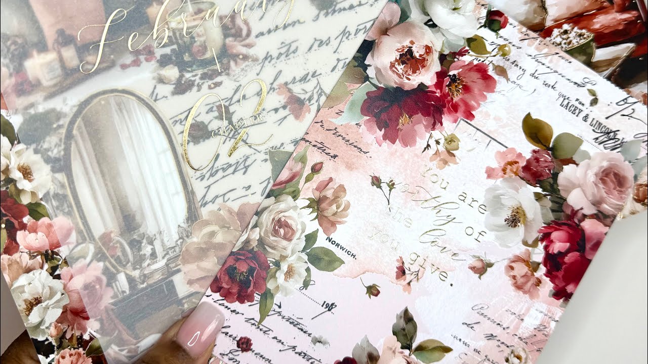 February 2026 | Graceful Muse Paperie | Decorative Kit