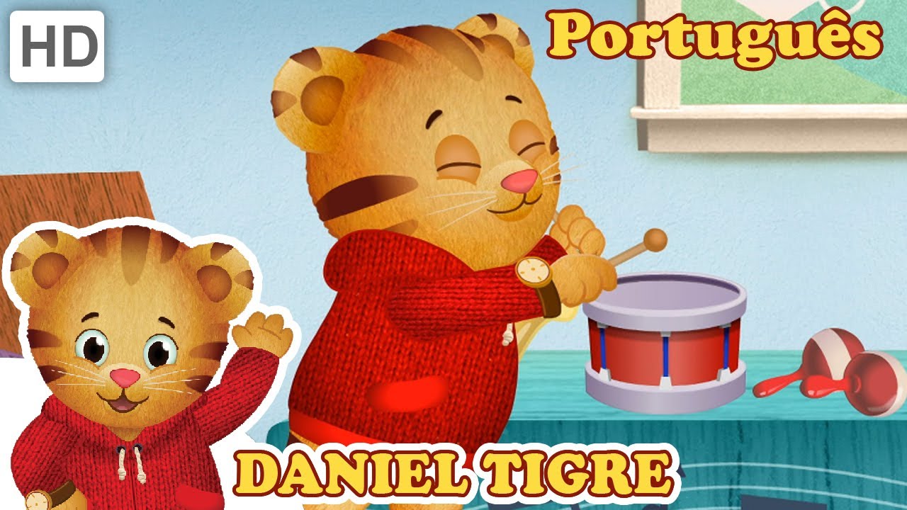Daniel Tigre em Português 🐯🏫 Daniel Visita a Escola (Episódios Completos)
