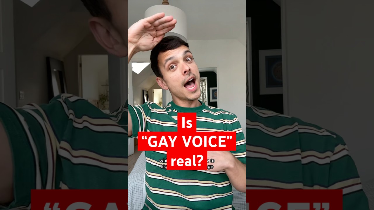 Can you tell if someone is gay from their voice?