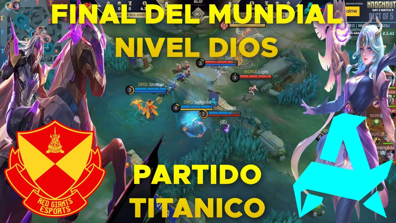 VENGANZA HISTORICA EN LA FINAL DEL MUNDIAL,RED GIANTS VS AURORA GAMING PH