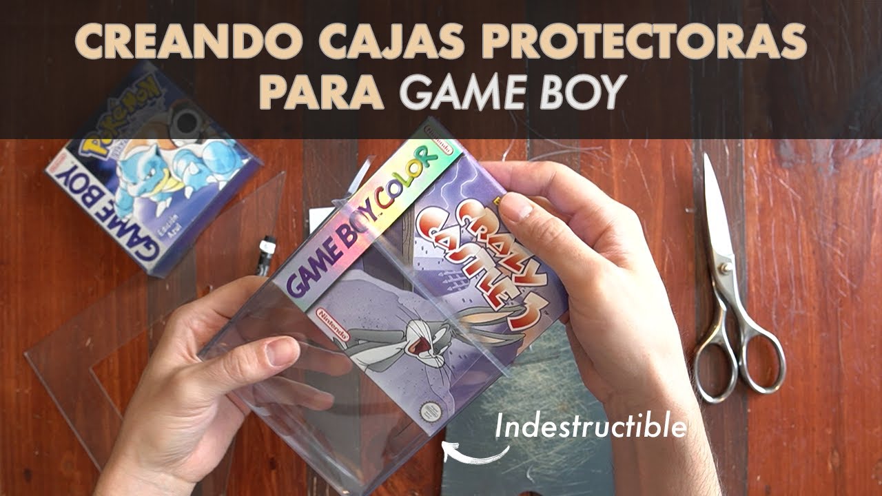 Cómo crear cajas protectoras para nuestros juegos retro 🛡️🕹️