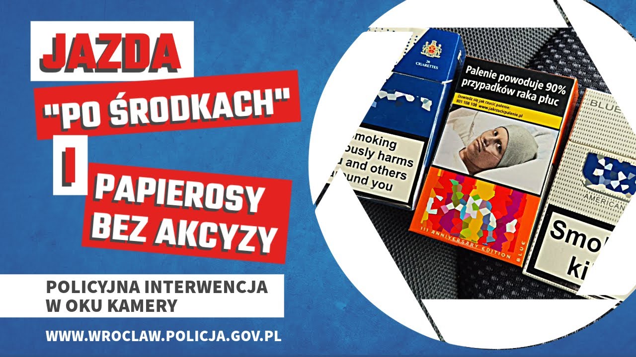 Prowadził auto pod wpływem środków odurzających, a w domu miał nielegalne papierosy