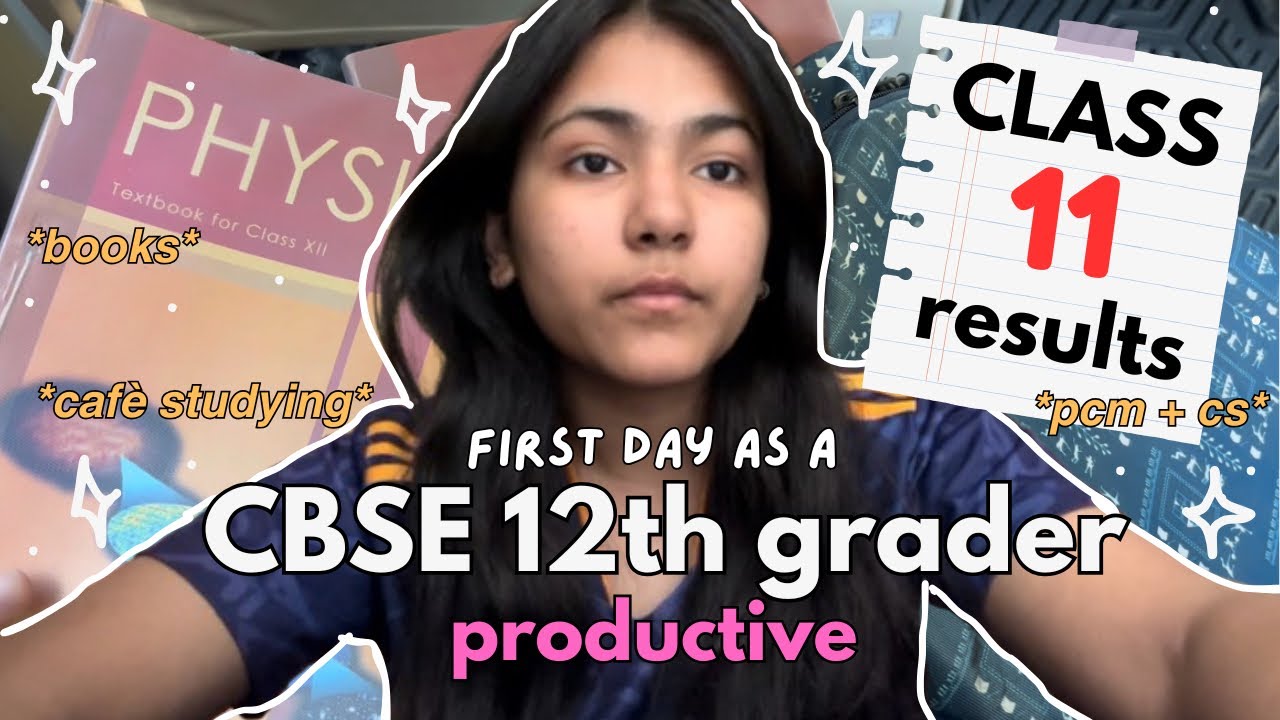 CBSE CLASS 12 first day 📚 | my class 11 RESULTS!!!!