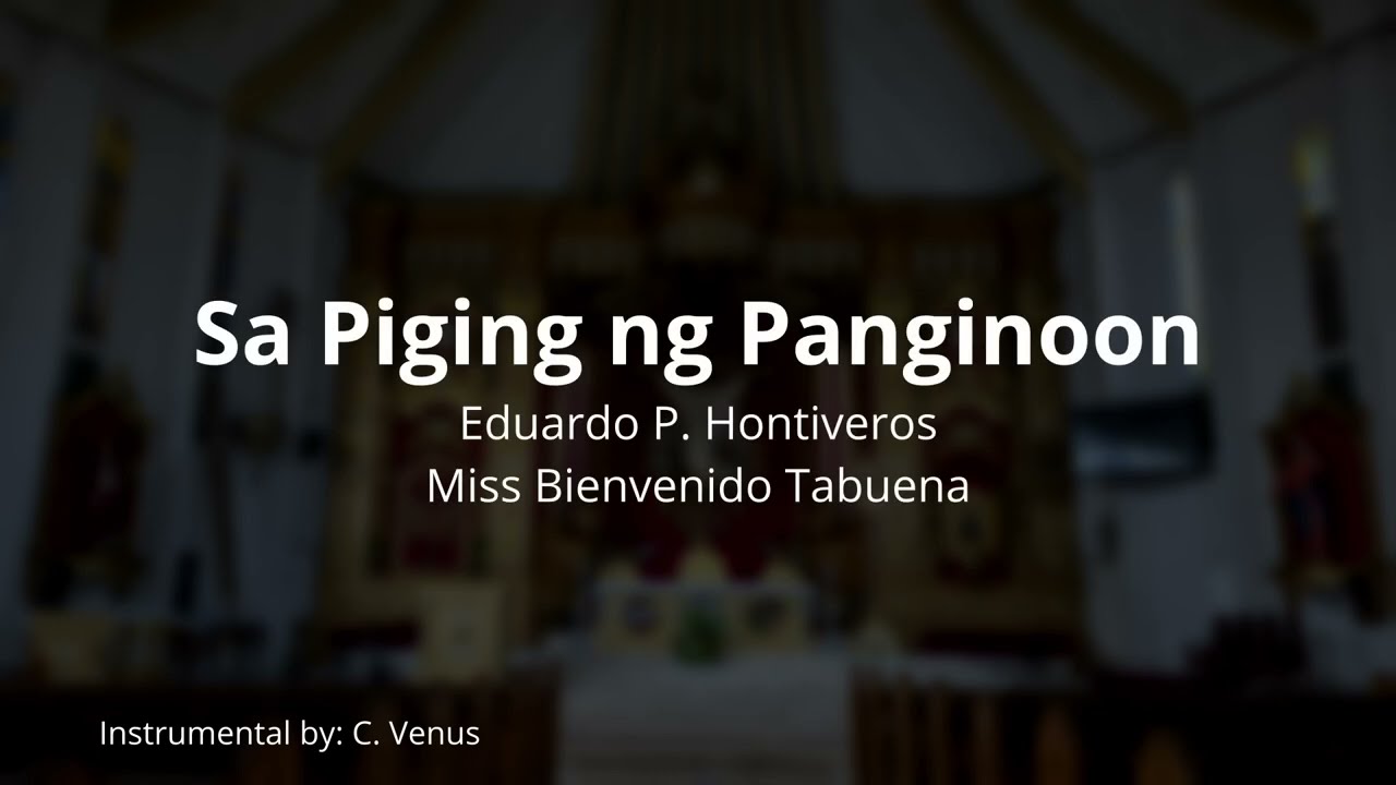 Sa Piging ng Panginoon Instrumental