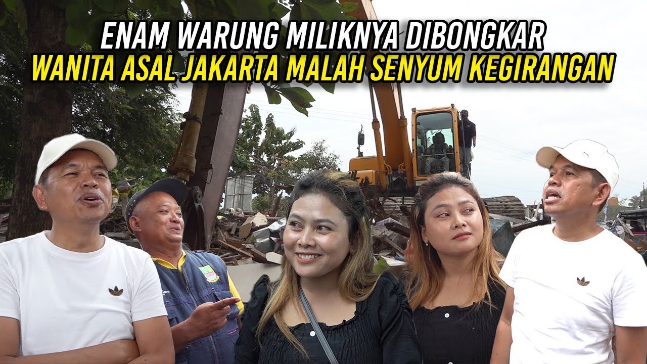 ENAM WARUNG MILIKNYA DIBONGKAR | WANITA ASAL JAKARTA MALAH SENYUM KEGIRANGAN