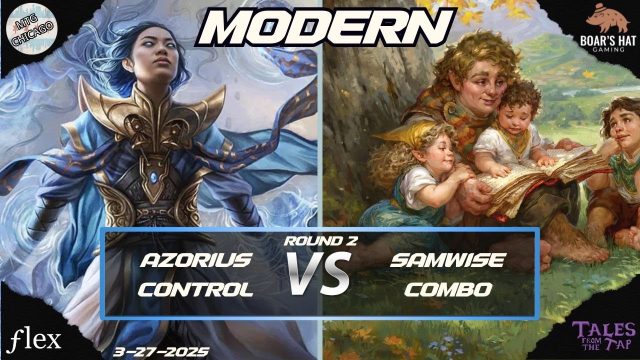 Azorius Control VS Samwise Combo [MTG Modern Round 2]