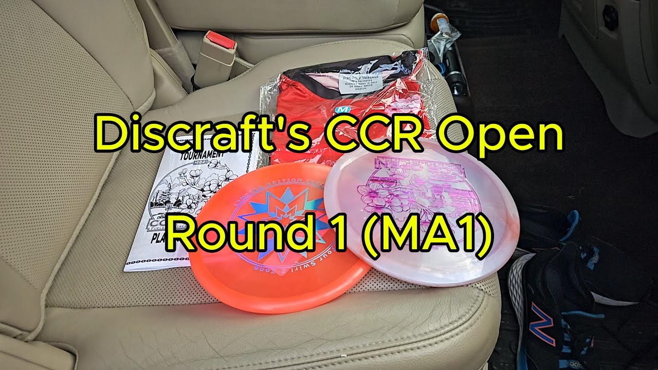 Discraft's CCR Open Round 1, not my best tournament round...