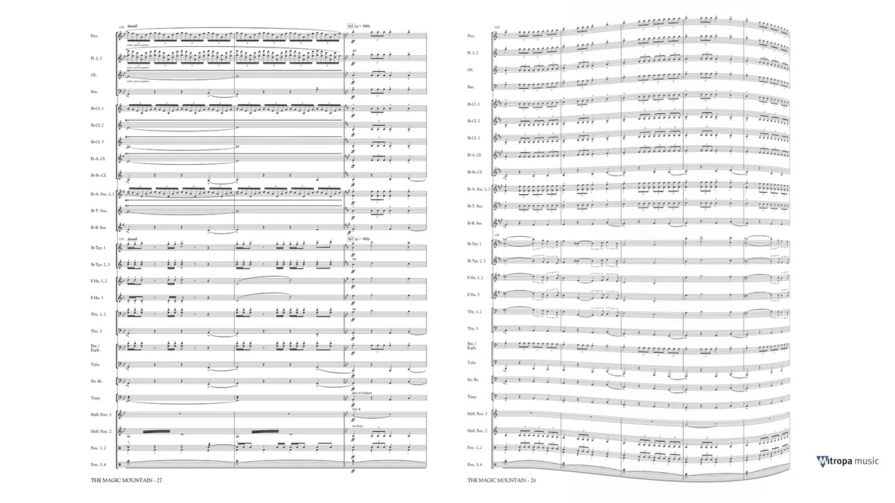 THE MAGIC MOUNTAIN (Concert Band) - Otto M. Schwarz