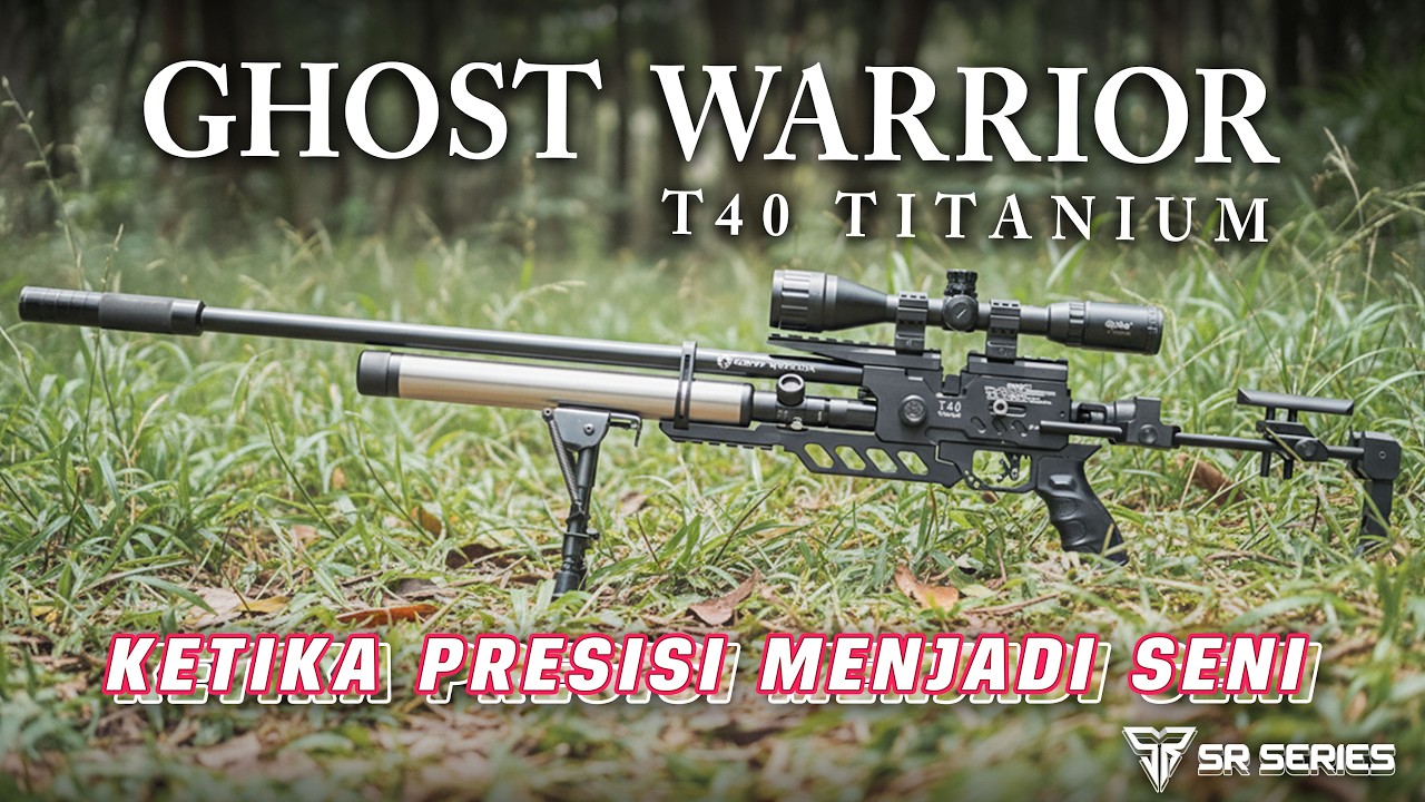 AKURASI GILA‼️🔥GHOST WARRIOR T40 TITANIUM, Senapan Angin Presisi Tinggi 2026‼️