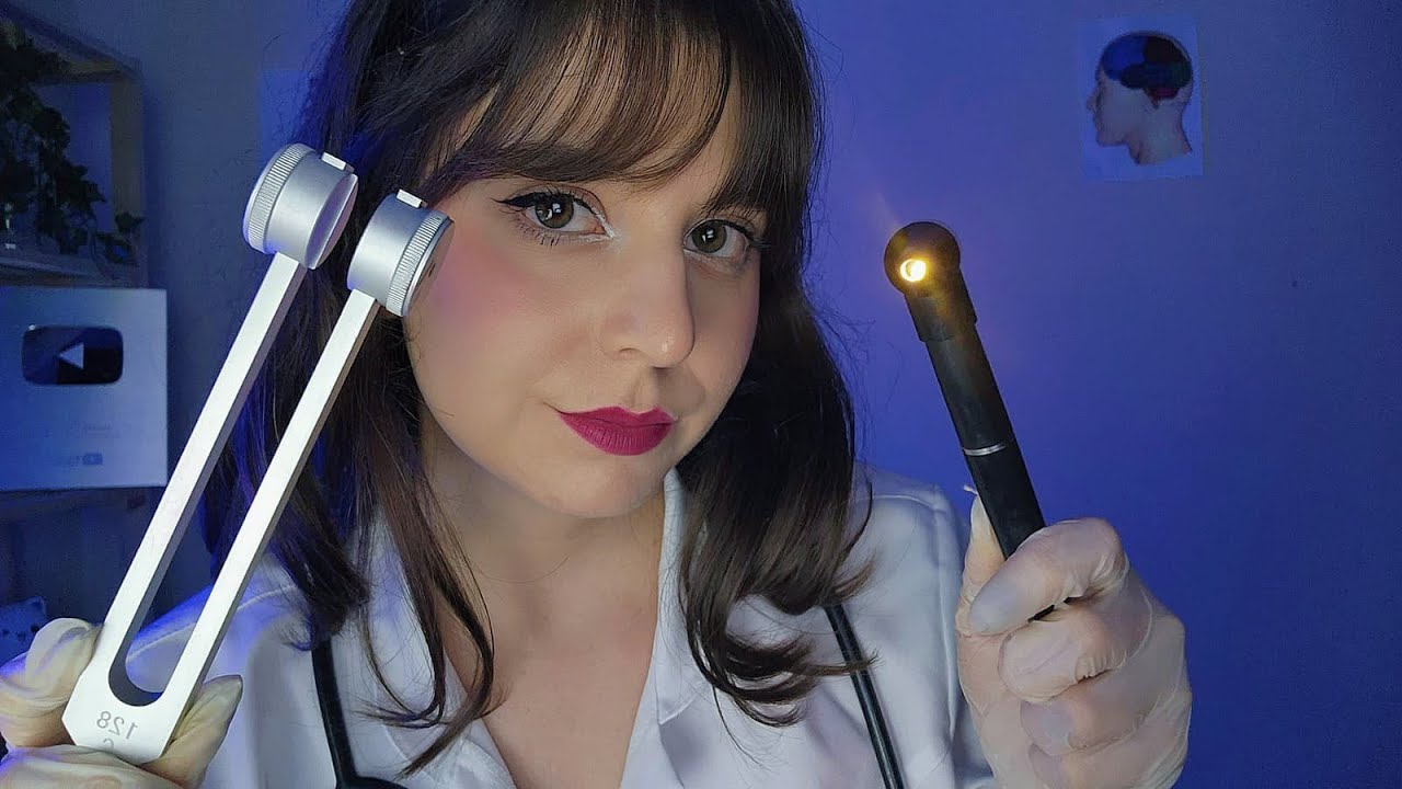 ASMR Exame dos nervos cranianos completo 1 hora