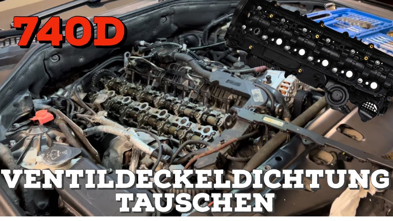 BMW N57 Ventildeckeldichtung tauschen | Schritt für Schritt | 330d 335d 530d 535d 730d 740d