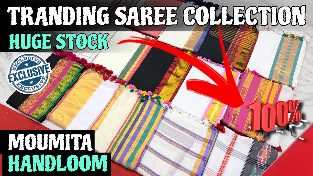 #new #saree | Mull Cotton | Mercerised Cotton | Tissue | Soft Khadi | Tissue @moumitahandloom5888 