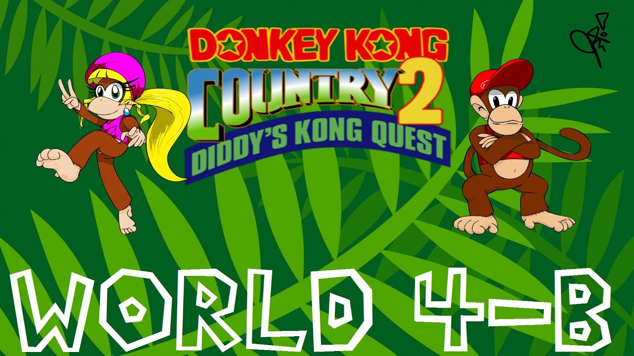 Donkey Kong Country 2 -- World 4-B: King Zing Sting