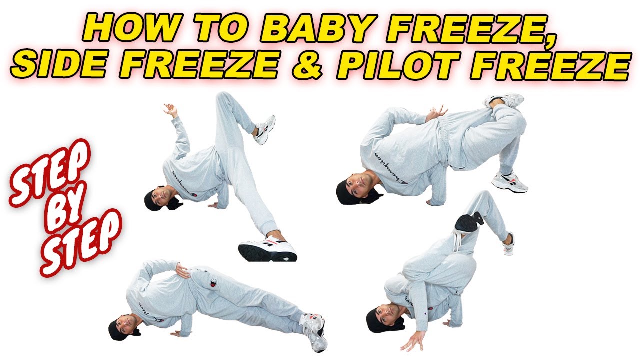 Como Hacer Baby Freeze, Pilot Freeze, Side Freeze | How to Baby Freeze, Side Freeze and Pilot freeze