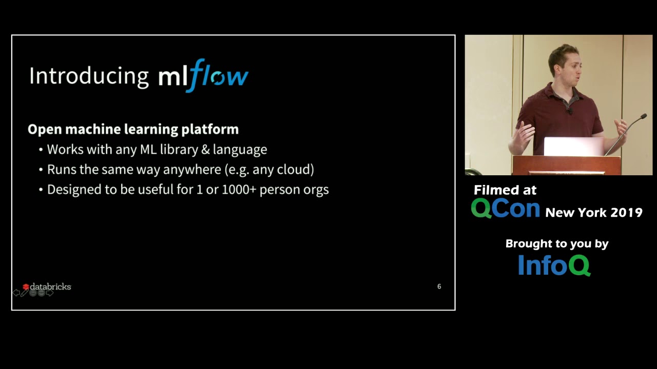 MLflow: An Open Platform to Simplify the Machine Learning Lifecycle