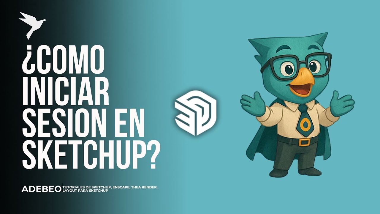 Tutorial Sketchup: ¿COMO INICIAR SESION EN SKETCHUP? METODO OFICIAL DESDE LA PAGINA WEB!!