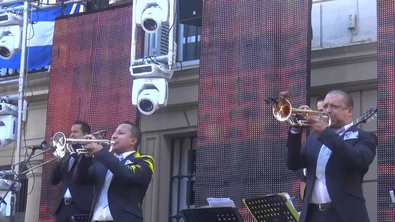 LOS SITIOS DE ZARAGOZA ORQUESTA NUEVA ALASKA VALTIERRA (NAVARRA) 21- 08 -2016.