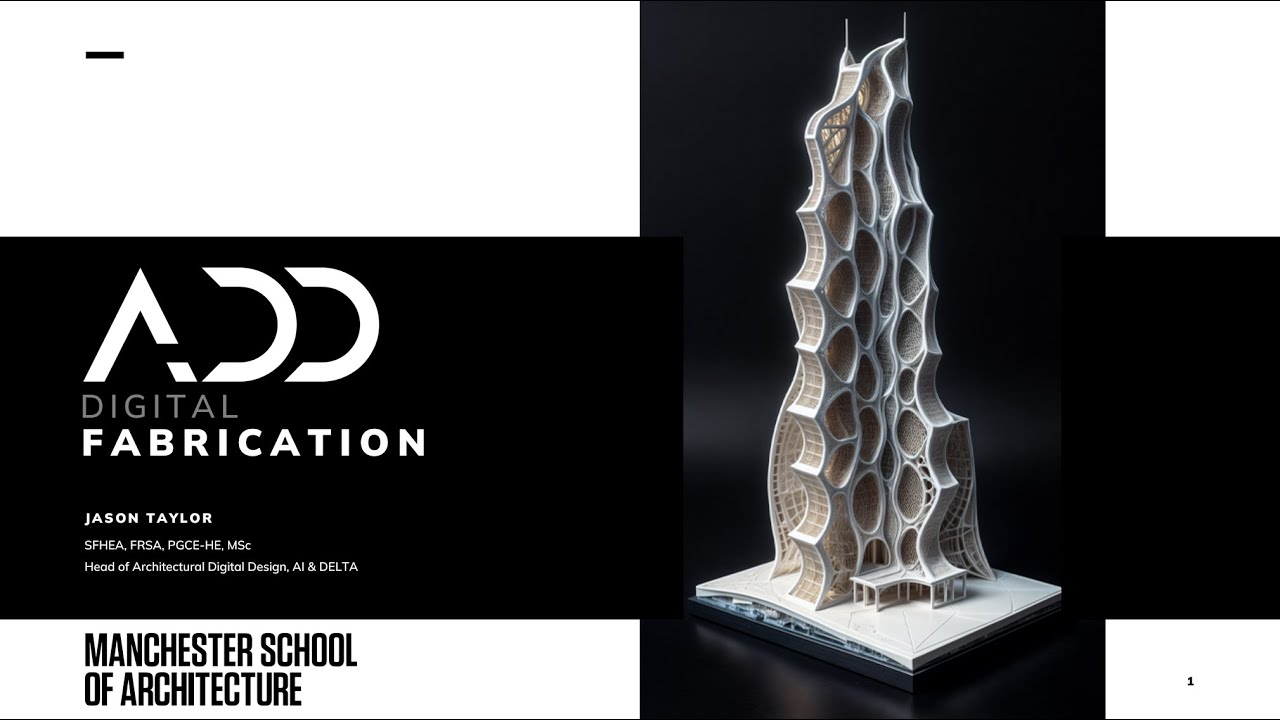 ADD Workshop 05 - 24/25 - Digital Fabrication