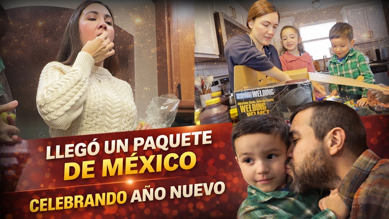 ¡Así celebramos Año Nuevo! Paquete de México | Primer vlog