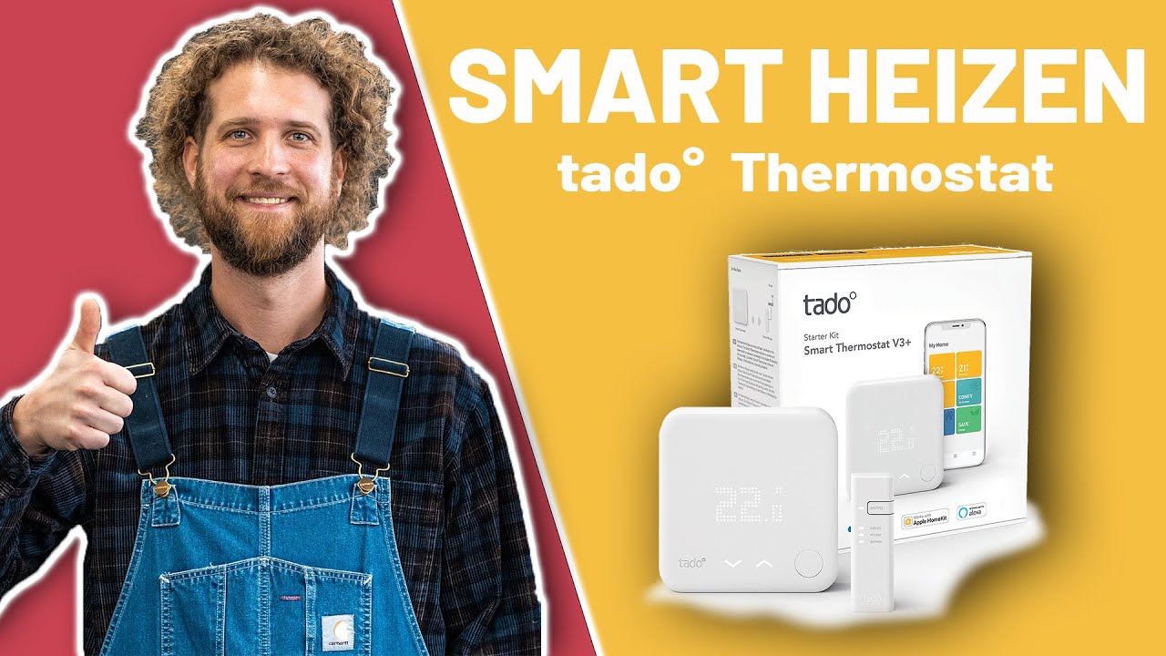 tado° THERMOSTAT für Fußbodenheizung | Smart Home Installation Starter Kit V3+