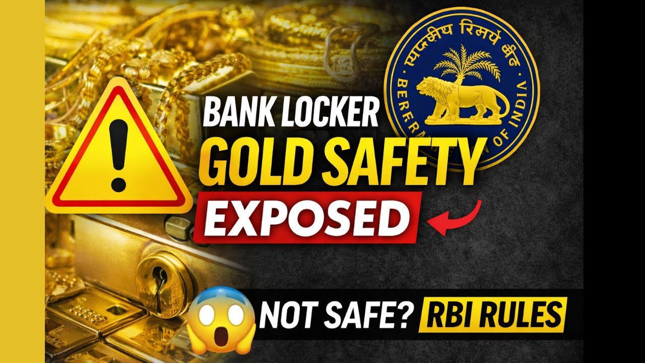 Bank Locker Gold Safety EXPOSED 😱 | RBI Rules, Zero Liability & Hidden Risks Explained