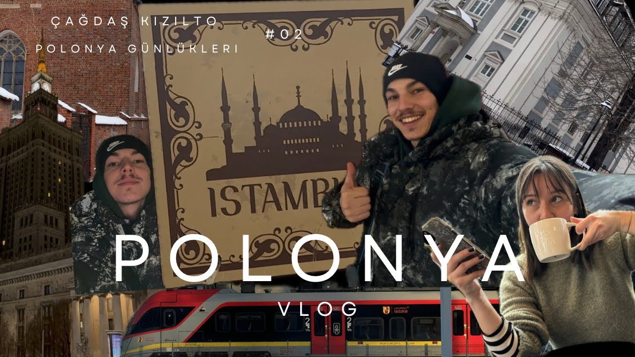 VLOG | Polonya'da İlk Seyahatim  | Wroclaw'a Gidiyorum