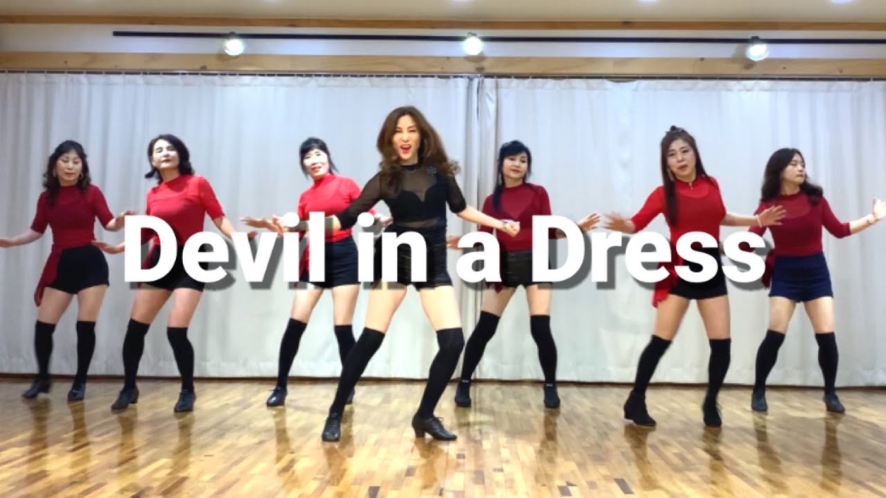Devil in a Dress linedance/ Intermediate/ 데블 인 어 드레스 라인댄스