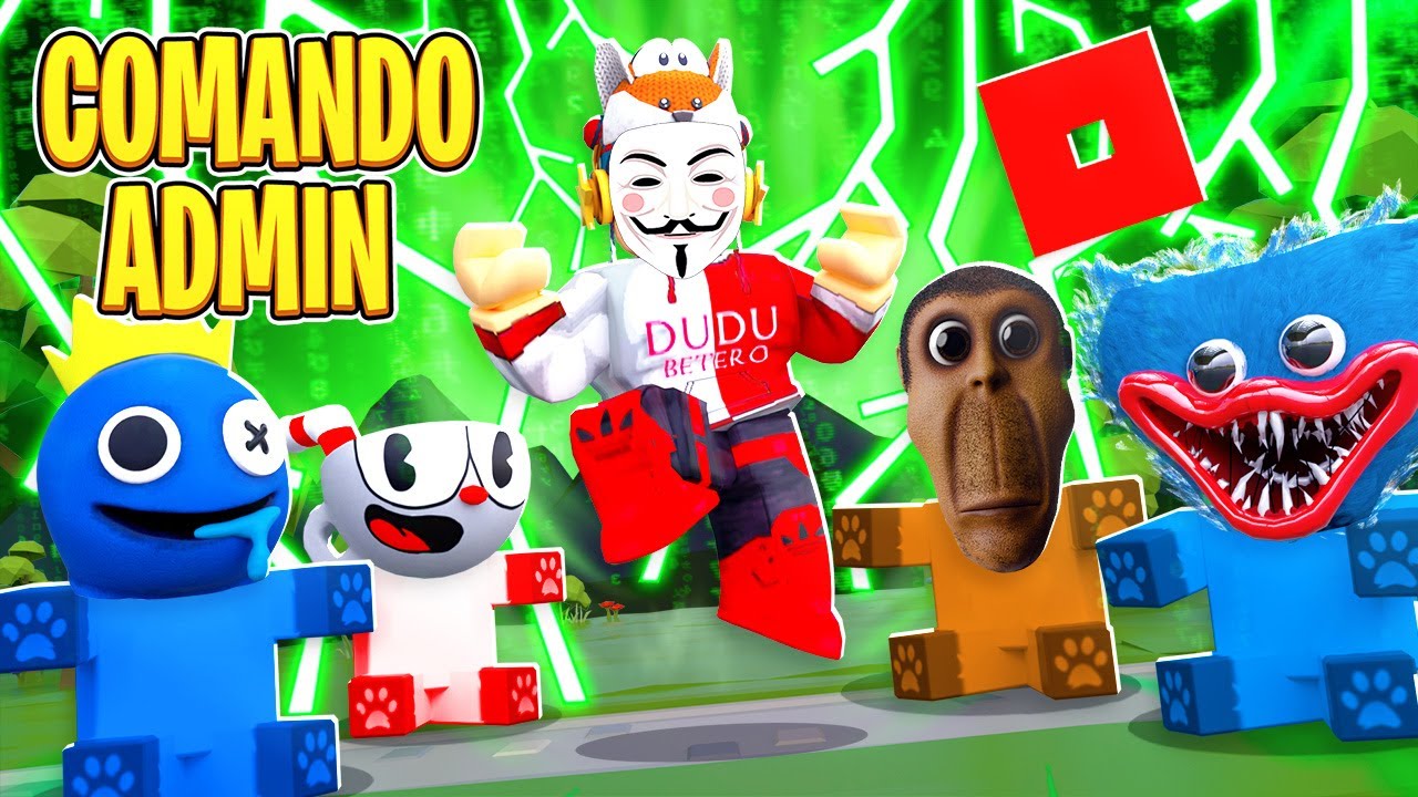 Usei Comando Admin pra Achar as NOVAS Transformações de Gatos no Roblox🤩