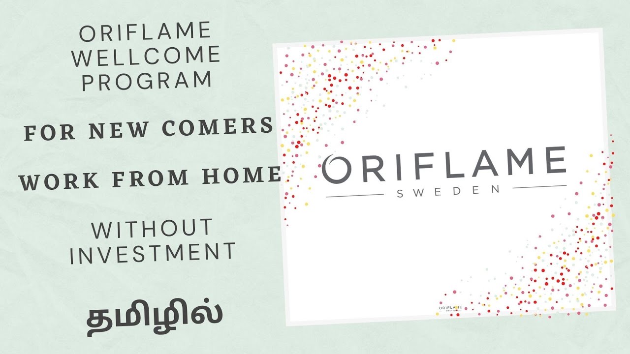 Oriflame Business opportunity for New Comers in tamil
