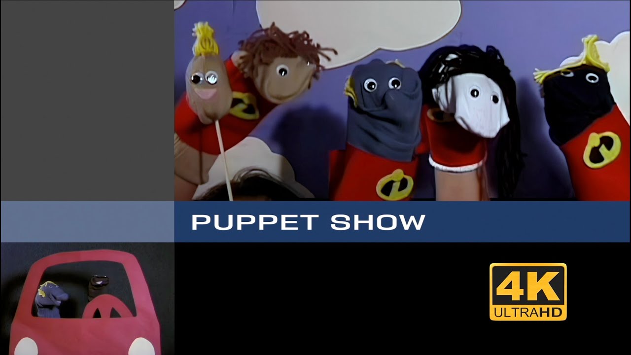 The Incredibles: Pixar's Private Puppet Show (Disney) Restored 4k
