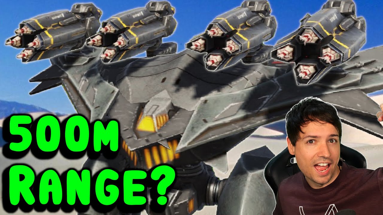 WHAT? THERMITE 500m Range? War Robots Behemoth Mk3 Gameplay WR