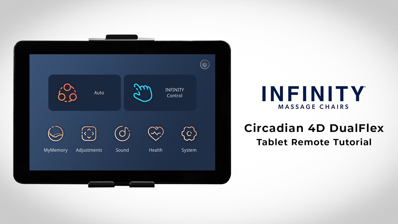 Infinity Circadian 4D DualFlex Tablet Remote Tutorial