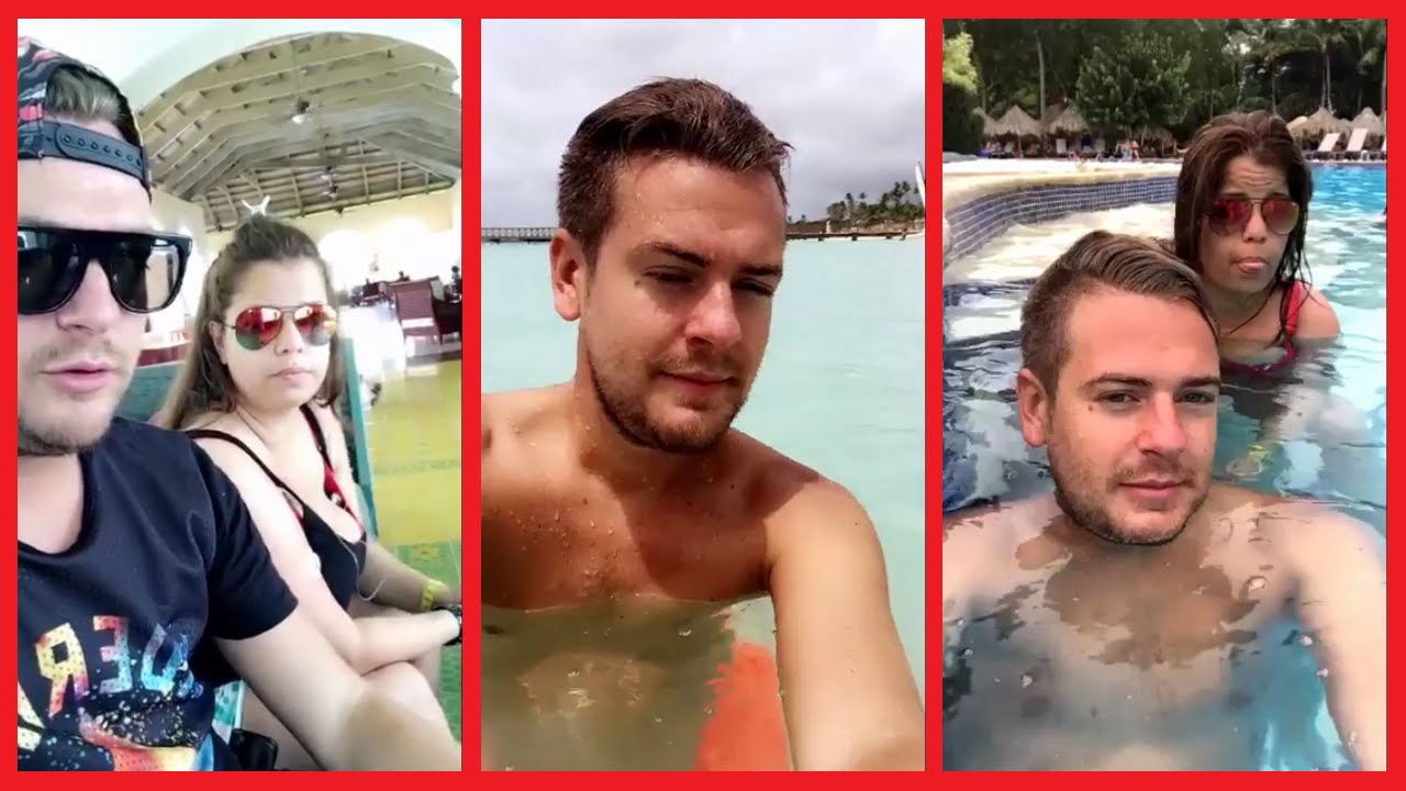 Stories Snapchat Jeremstar avec Ballon de baudruche en République Dominicaine du 31/07/2016